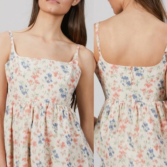 New Rebecca Taylor Emma Sleeveless Long Midi Dress In Multi Combo NWT Size 8 - Picture 8 of 17